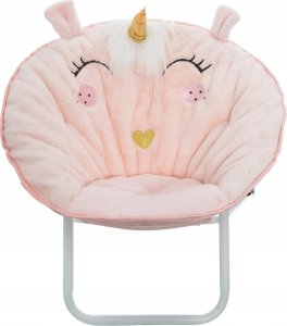Atmosphera Sofa wypoczynkowa dla dzieci UNICORN, kolor różowy 2
