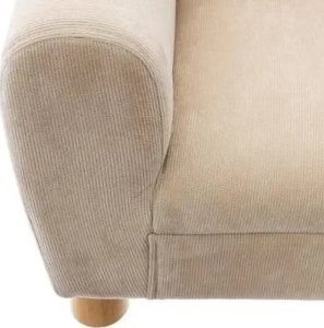 Atmosphera Fotel dla dzieci z oparciem MIŚ, beżowy 4