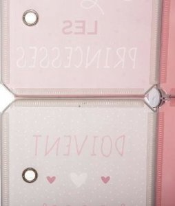 Atmosphera Szafa do pokoju dziecięcego, 64 x 31 x 124 cm, różowa 3