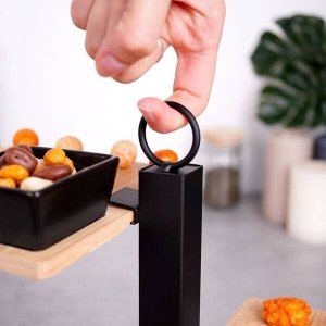 Excellent Houseware Patera do serwowania przekąsek, 4-poziomy, 37 cm 4