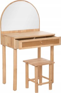 Atmosphera Toaletka dla dziewczynki CAMPAGNE z lusterkiem i taboretem 4