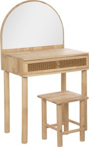 Atmosphera Toaletka dla dziewczynki CAMPAGNE z lusterkiem i taboretem 8