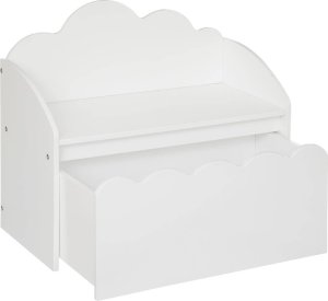 Atmosphera Skrzynia na zabawki z siedziskiem 2w1, ławka dziecięca, 60 x 53,4 x 30 cm 2
