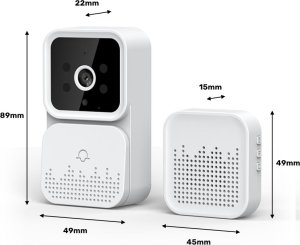 Wideodomofon Suntek SN-S8 Wizjer Wifi z Dzwonkiem Tuya Interkom 10