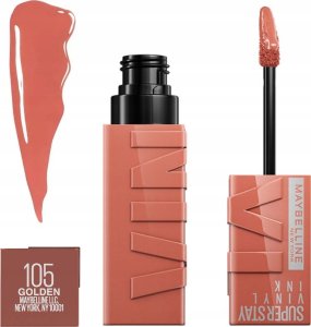 MAYBELLINE_Superstay Vinyl Ink Liquid pomadka do ust 105 Golden 4,2ml 3