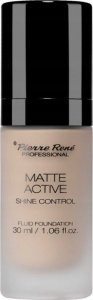 PIERRE RENE_Fluid Matte Active podkład matujący 02 Porcelain 30ml 1