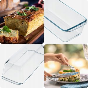 Kadax KADAX Szklana Forma Do Pieczenia Chleba Keksówka 10