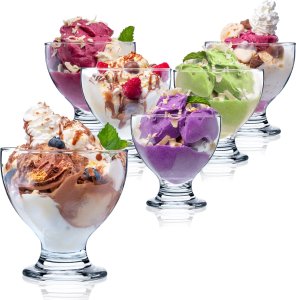 Kadax Pucharek Na Lody Desery Komplet 6 szt 450 ml 1