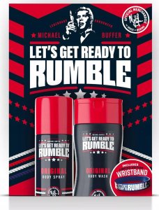 RUMBLE MEN_SET Dezodorant do ciała w sprayu 150ml + żel pod prysznic 250ml 1