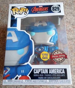 Figurka Funko Pop Funko POP! 829: Marvel Mech Strike - Captain America (FYE Exclusive) 1