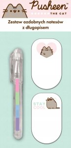 Pusheen NOTES SPRZYL 30X50/30K 2SZT DLUG KOL PUSHEEN 1