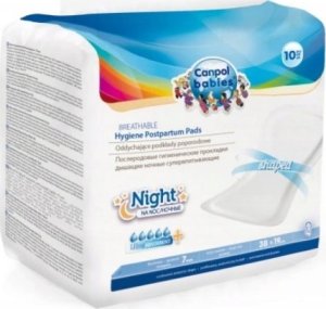 CANPOL BABIES_Podpaski poporodowe ze skrzydełkami na dzień 10szt 10
