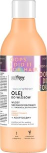 Chlapu Chlap Vis Plantis So!Flow Emolientowy Olej do włosów średnioporowatych i z tendencją do puszenia 150ml 1