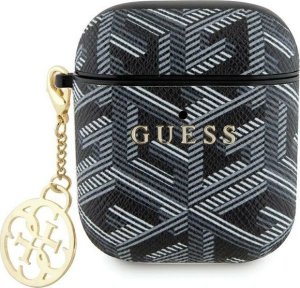 Guess Guess GUA2PGCE4CK AirPods 1/2 cover czarny/black GCube Charm 1