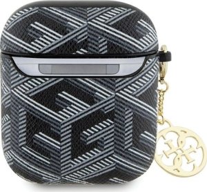 Guess Guess GUA2PGCE4CK AirPods 1/2 cover czarny/black GCube Charm 2