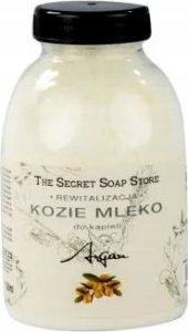 SOAP&amp;FRIENDS_Kozie mleko do kąpieli Argan ze złotem 250g 1