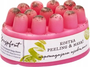 SOAP&amp;FRIENDS_Kostka peelingująco-masująca Grejpfrut 150g 1