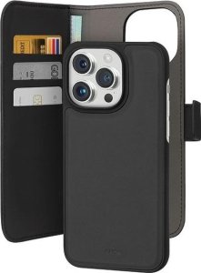 SBS Mobile Puro Eco-Leder Wallet iPhone 15 Pro schwarz 1