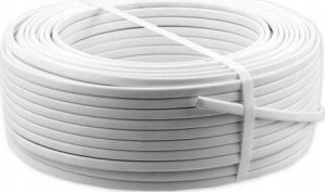 Przewód Śląsk Przewód YDYP 3X2,5mm2 płaski instalacyjny 450/750V biały odwijany z bębna 172152002S0500 6