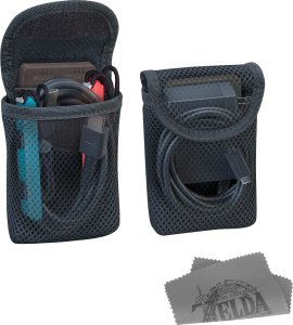 BigBen BIG BEN SWITCH Walizka DELUX na konsole + akcesoria Zelda zielone 4