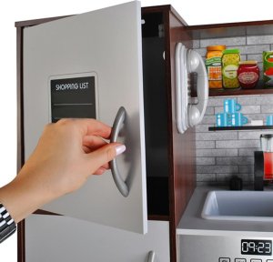 Kruzzel Drewniana kuchnia dla dzieci XL z akcesoriami 4