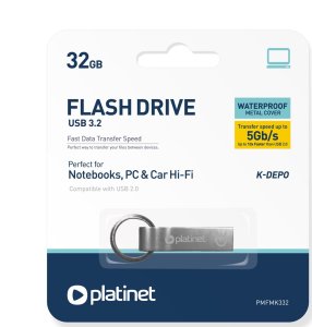Pendrive Platinet PLATINET PENDRIVE USB 3.2 K-Depo 32GB METAL UDP WATERPROOF [45782] 2
