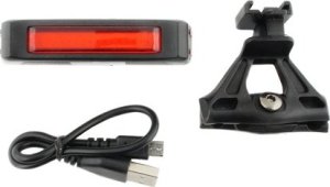 LAMPA TYŁ JY-6025T 500MAH USB CZARNA 1