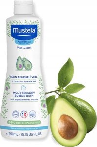 MUSTELA_Bebe Awakening Foam Bath płyn bąbelkowa kąpiel 750ml 3