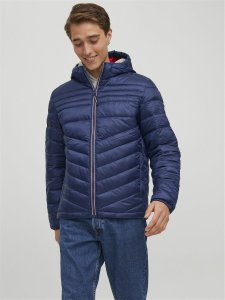 Kurtka męska Jack & Jones Jack & Jones kurtka puchowa JJEHERO PUFFER HOOD NOOS 12211785 L 2
