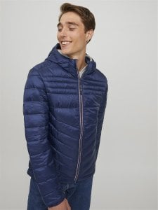 Kurtka męska Jack & Jones Jack & Jones kurtka puchowa JJEHERO PUFFER HOOD NOOS 12211785 L 5