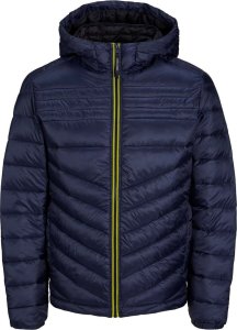 Kurtka męska Jack & Jones Jack & Jones kurtka puchowa JJEHERO PUFFER HOOD NOOS 12211785 S 1