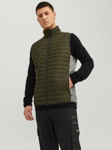 Jack & Jones Jack & Jones pikowana kamizelka JJEMULTI BODYWARMER COLLAR NOOS 12200684 2XL 2