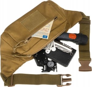 Saszetka Na Biodra Lub Ramię Wykonana Z Poliestru 5