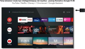 Odtwarzacz multimedialny AbCom Android SMART TV Homatics Dongle R 4K Android 11 6
