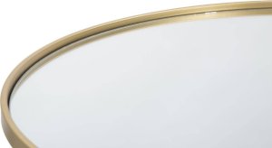 Ferretti Stolik kawowy z lustrzanym blatem, Ø 40 x 49 cm 2