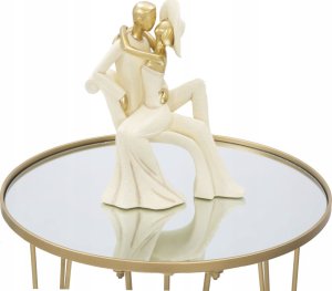 Ferretti Stolik kawowy z lustrzanym blatem, Ø 50 x 58,5 cm 5