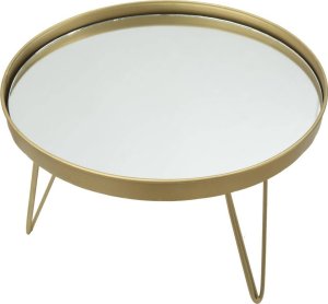 Ferretti Dekoracyjna lustrzana taca na nóżkach, Ø 36,5 cm 4