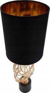 Ferretti Lampa stołowa ze złotym zdobieniem CIRCLY 2