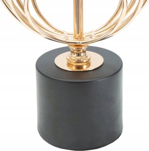 Ferretti Lampa stołowa ze złotym zdobieniem CIRCLY 6