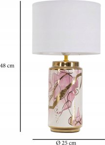 Ferretti Lampa z ceramiczną podstawą ABSTRACT 5