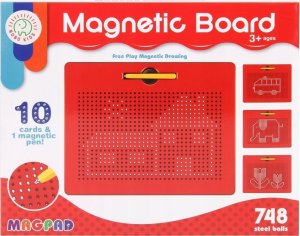 Tablica magnetyczna MagPad 748 kulek, szablon 1