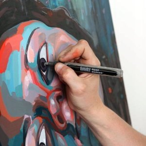 SmartMax Paint Marker Fin Vivid Lime Green 740 2