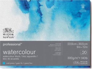 SmartMax Water colour pad prof. cold press 300g 23x31cm 20p 3