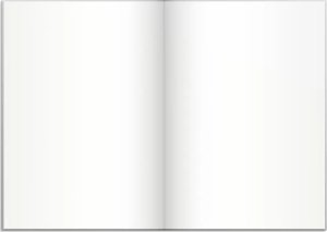 Mayland-Burde Burde Notesbog, grå tekstilpræg, ulinj., A4 3