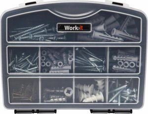 Zestaw narzędzi Work-it Work>it® gipsmontagesæt i sortimentskasse med 152 dele 1