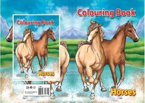 Vrige Malebog A4 Horses 16 strony 2