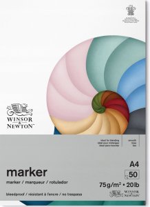 SmartMax Bleedproof paper pad A4, 75g, 50 pages 1