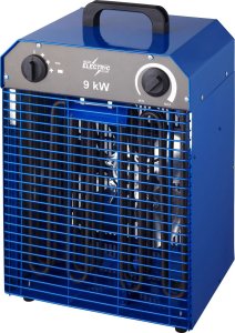 Termowentylator Dedra Varmeblæser 9kw - Varmeblæser med regulerbar termostat. 4-trinsomskifter 400V 1