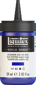 SmartMax LQX Acrylic Gouache 59ml Ultram blue red sh 382 1