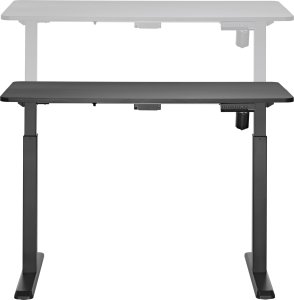 Biurko Sunflex Czarne 120 cm x 60 cm 4